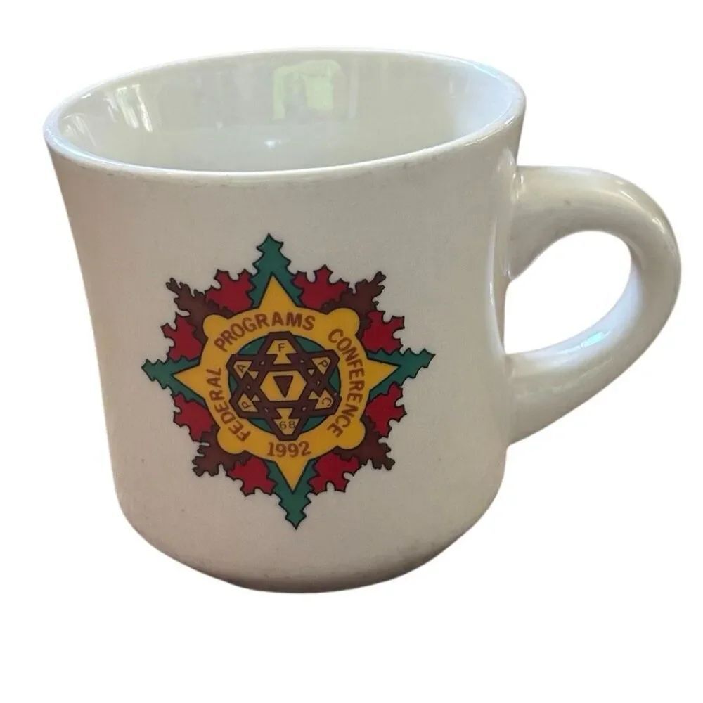 Vintage 1992 PAFPC Federal Programs Conference Mug - PA Education History